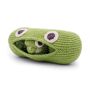 Gifts - THE GREEN PEAS FAMILLY - BABY RATTLE 100% ORGANIC COTON - MYUM - THE VEGGY TOYS