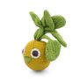 Decorative objects - ALAIN THE GOLDEN TURNIP - BABY RATTLE 100% ORGANIC COTON - MYUM - THE VEGGY TOYS