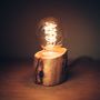 Decorative objects - Wooden lamp "Log" - BREVNO