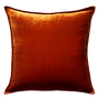 Fabric cushions - Silk Velvet & Linen Cushion  - DE LE CUONA
