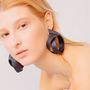 Jewelry - Wooden earrings Gutta-Percha 2 - NATURA ACCESSORIES
