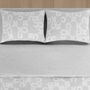 Bed linens - Monogram Heather Grey / Duvet Set - CALVIN KLEIN