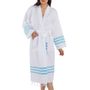 Homewear - TISSÉ À LA MAIN EN COTON TURC PEIGNOIRS KOMINO HOMEWEAR ROBE DE CHAMBRE ÉLÉGANTE - LALAY