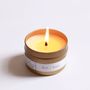 Decorative objects - Fern + Moss Gold Travel Candle - BROOKLYN CANDLE STUDIO
