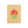 Card shop - Set of birthday cards "Cupcakes" - WOODHI