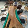 Dining Tables -  emerald  green feast table - DESIGNTRADE