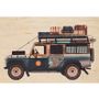 Carterie - Carte postale en bois 4X4 - WOODHI