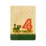 Gifts - Woodhikids card "4" - WOODHI