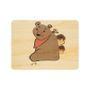 Cadeaux - Carte Woodhikids Bear - WOODHI