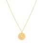 Jewelry - Sun medallion necklace - JOUR DE MISTRAL