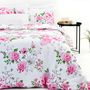 Linge de lit - Parure de lit avec housse de couette Motif floral - MARSALA HOME ®