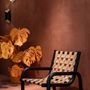 Armchairs - Ginga Armchair in Black Leather - DUISTT
