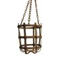 Caskets and boxes - Iron basket large with chain - SEMPRE LIFE