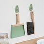 Brushes - Giftbox Hand Brush & Dustpan & 2 Wall hooks   - ANDREE JARDIN