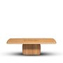 Coffee tables - Bossa Rectangular Coffee Table in Natural Oak Solid Wood - DUISTT