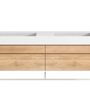 Buffets - Oak Layers sink cabinet - ETHNICRAFT