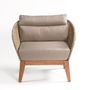 Lounge chairs for hospitalities & contracts - ARMCHAIR PALERMO CHAIR - CRISAL DECORACIÓN