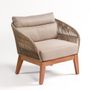 Lounge chairs for hospitalities & contracts - ARMCHAIR PALERMO CHAIR - CRISAL DECORACIÓN