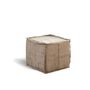 Decorative objects - Square pouffe jute medium 55x55x46 - SEMPRE LIFE