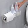 Toilets - EasyStore™ Steel Wall Mounted Paper Roll Holder - JOSEPH JOSEPH