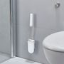 Toilet brushes - Flex Steel Toilet Brush with Wall Mount - Stainless Steel - JOSEPH JOSEPH