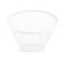 Kitchen utensils - White metal fruit basket MS70027 - ANDREA HOUSE