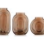 Vases - Bliss brown glass vase CR70139 - ANDREA HOUSE