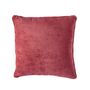 Fabric cushions - Brown Cotton Cushion AX70199  - ANDREA HOUSE