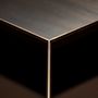 Tables basses - Ray Table Basse en Structure Bronze et Plateau Nero Marquina - DUISTT