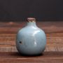 Vases - Small sky blue ceramic vase - CHEHOMA