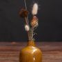 Vases - Small mustard ceramic vase - CHEHOMA