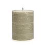 Candles - Outdoor cyl.150xh210 mm taupe - SEMPRE LIFE