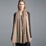 Scarves - Jules cashmere scarf - SADHU HANDMADE NATURALS