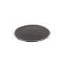 Formal plates - Bob plate flat Ø27 x h1,5 black - SEMPRE LIFE