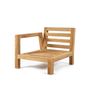 Lawn chairs - Salvador Teak Armchair - 1 Arm - SEMPRE LIFE