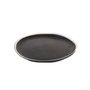 Formal plates - Bob plate soft curved Ø32 x h1,5 black - SEMPRE LIFE