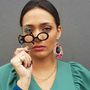 Bijoux - Collier lunettes scarabée égyptien - FLIPPAN' LOOK