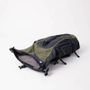 Travel accessories - Backpack Upcycled Made of Army Tents and Tyres - IWAS PRODUCTS
