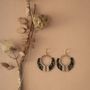 Jewelry - dangling earrings n.2 KYOTO - PEAU DE FLEUR