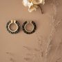 Jewelry - earrings - hoop earrings n.1 OSAKA - PEAU DE FLEUR