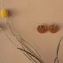 Bijoux - boucles d'oreilles - clous n.1 OKINAWA - PEAU DE FLEUR