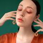 Jewelry - pendant earrings n.1 TOKYO - PEAU DE FLEUR