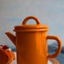 Gifts - Cylindrical teapot - ELIFLE ENAMELWARE