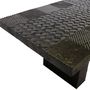 Console table - Black Pattern Table - AZEN