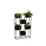 Decorative objects - AX70035 Black Metal and ABS Wall Pot  - ANDREA HOUSE
