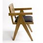 Chairs for hospitalities & contracts - ARMCHAIR ARTHUR - CRISAL DECORACIÓN