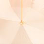 Floral decoration - BEAUTIFUL PINK UMBRELLA WITH LEAVES, DOUBLE CLOTH - PASOTTI