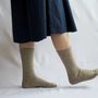 Socks - CASHMERE WOOL SOCKS - NISHIGUCHI KUTSUSHITA