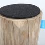 Decorative objects - Tree4Tail wooden stool - RIO LINDO - THINGS THAT INSPIRE