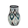 Vases - Dusk Blue + Teal Bulb Vase - ALL ACROSS AFRICA + KAZI